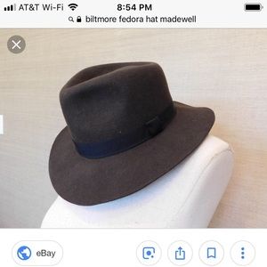 Madewell Biltmore Fedora Hat
